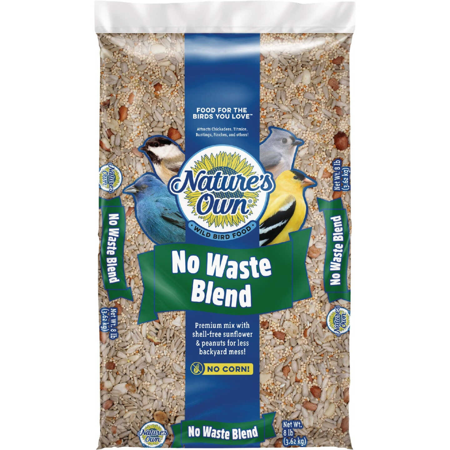 Nature's Own 8 Lb. No Waste Blend Bird Seed Image 1