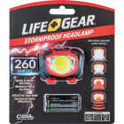 Life Gear Storm Proof 260 Lm. LED 3AAA Headlamp Image 1