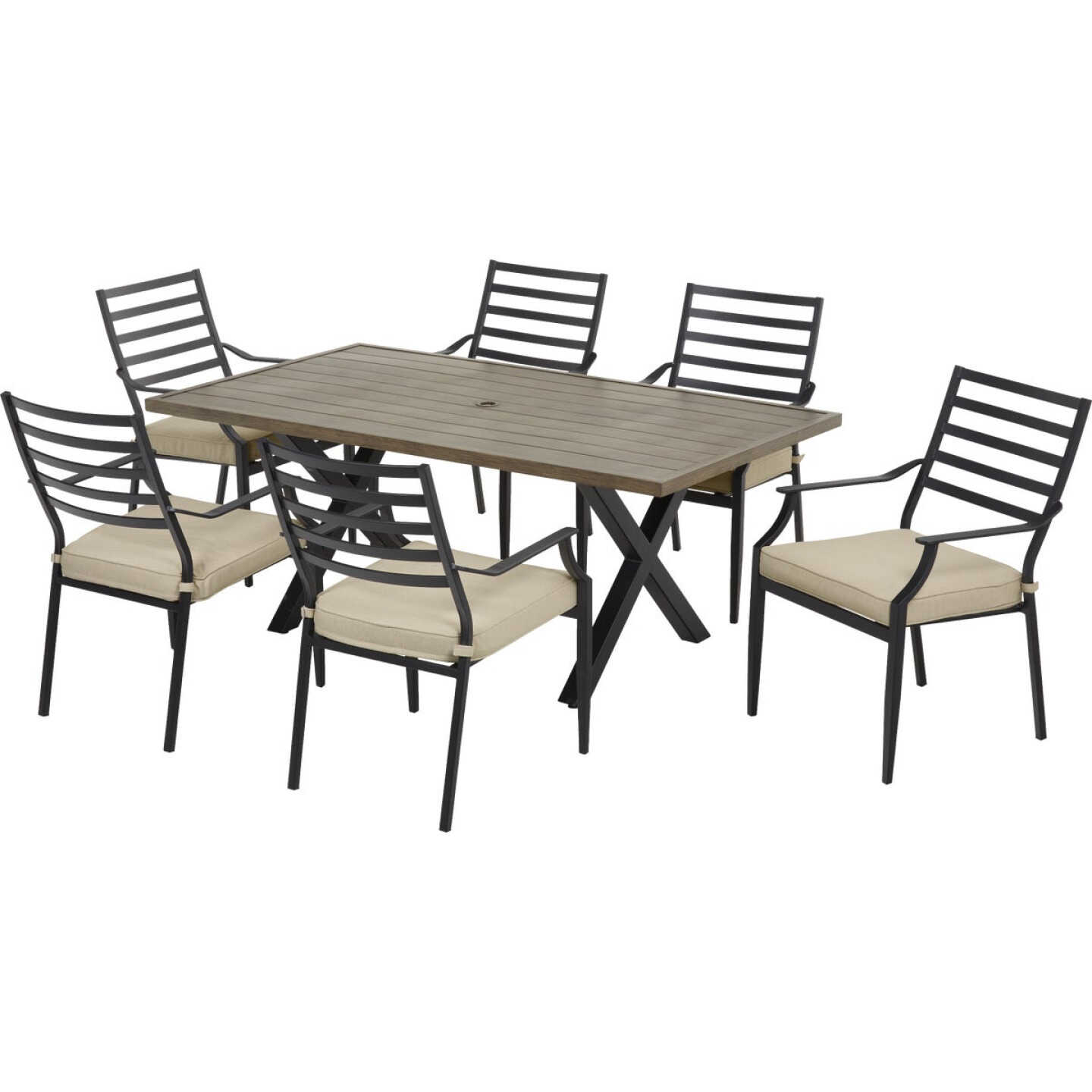Outdoor Expressions Walton 7-Piece Dining Set Image 1
