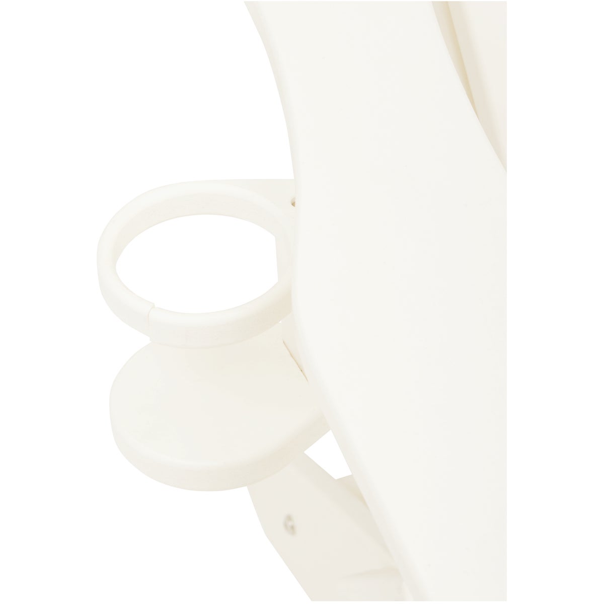 Outdoor Expressions White HDPE Adirondack Chair Image 4