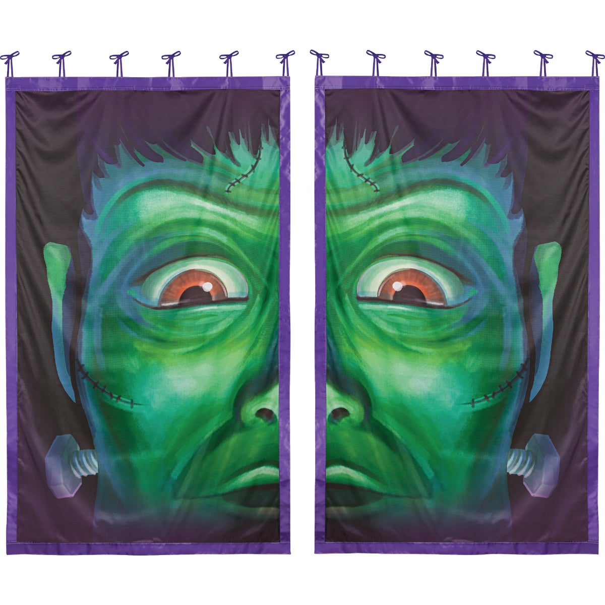 Evergreen Shadow Scapes Monster Window Shade (Set of 2)
