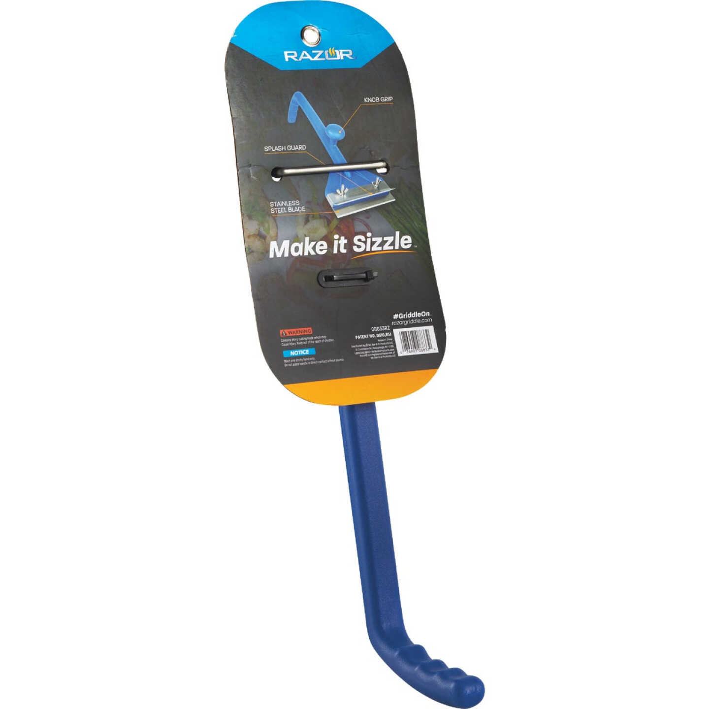 Mr. Bar-B-Q Razor 5.67 In. W. x 19.92 In. L. Stainless Steel Griddle Scraper Image 3