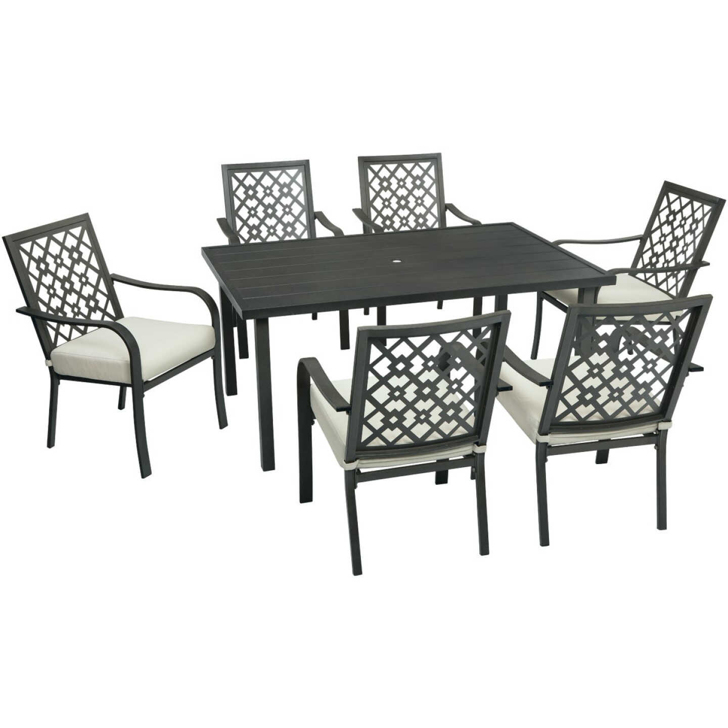 Outdoor Expressions Laguna Hills 7-Piece Dining Set Image 7