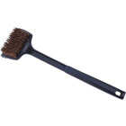 Dyna Glo 18 In. Palmyra Bristles Flat Top Grill Cleaning Brush Image 1