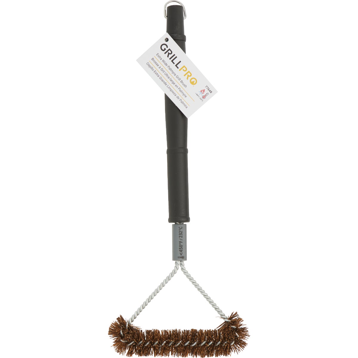 Grillpro 18 In. Extra Wide Palmyra Grill Brush Image 3