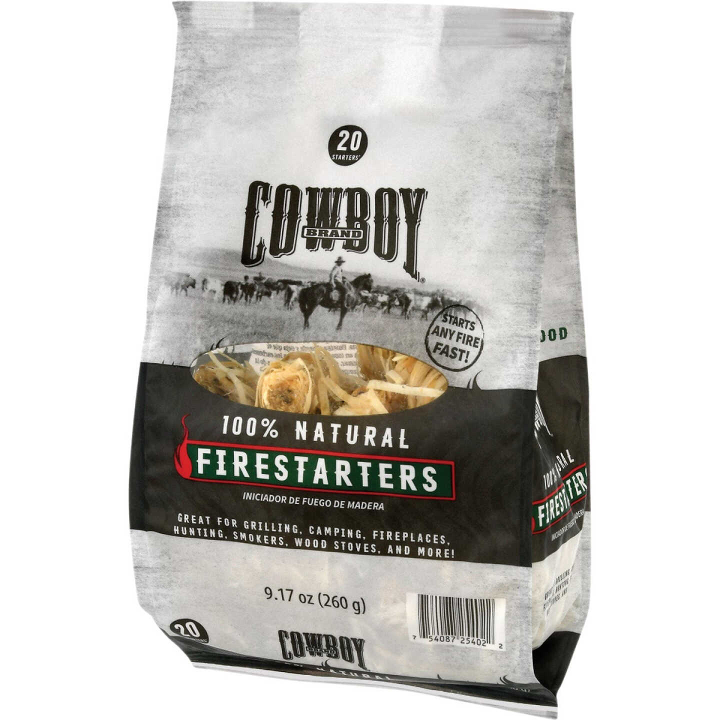 Cowboy Odorless All Natural Fire Starter (20-Pack) Image 3