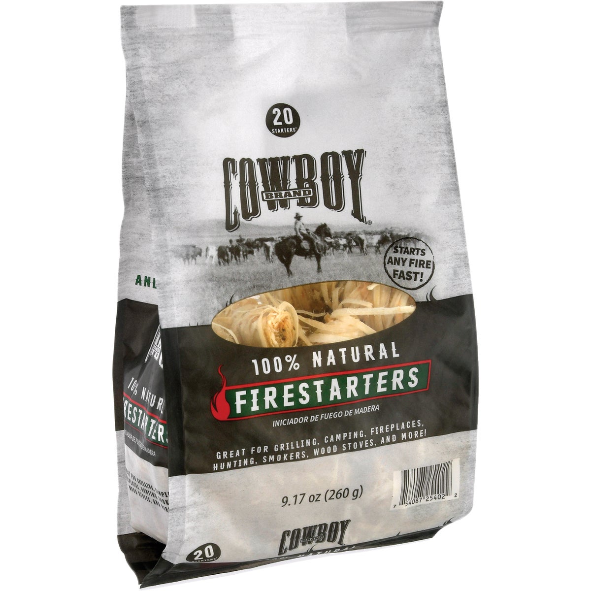 Cowboy Odorless All Natural Fire Starter (20-Pack) Image 2