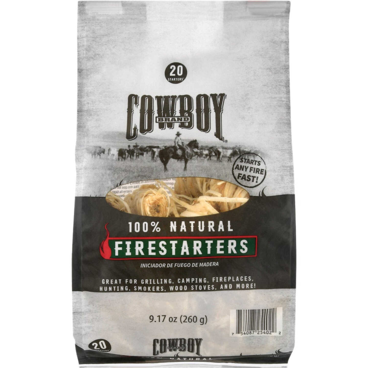 Cowboy Odorless All Natural Fire Starter (20-Pack) Image 1