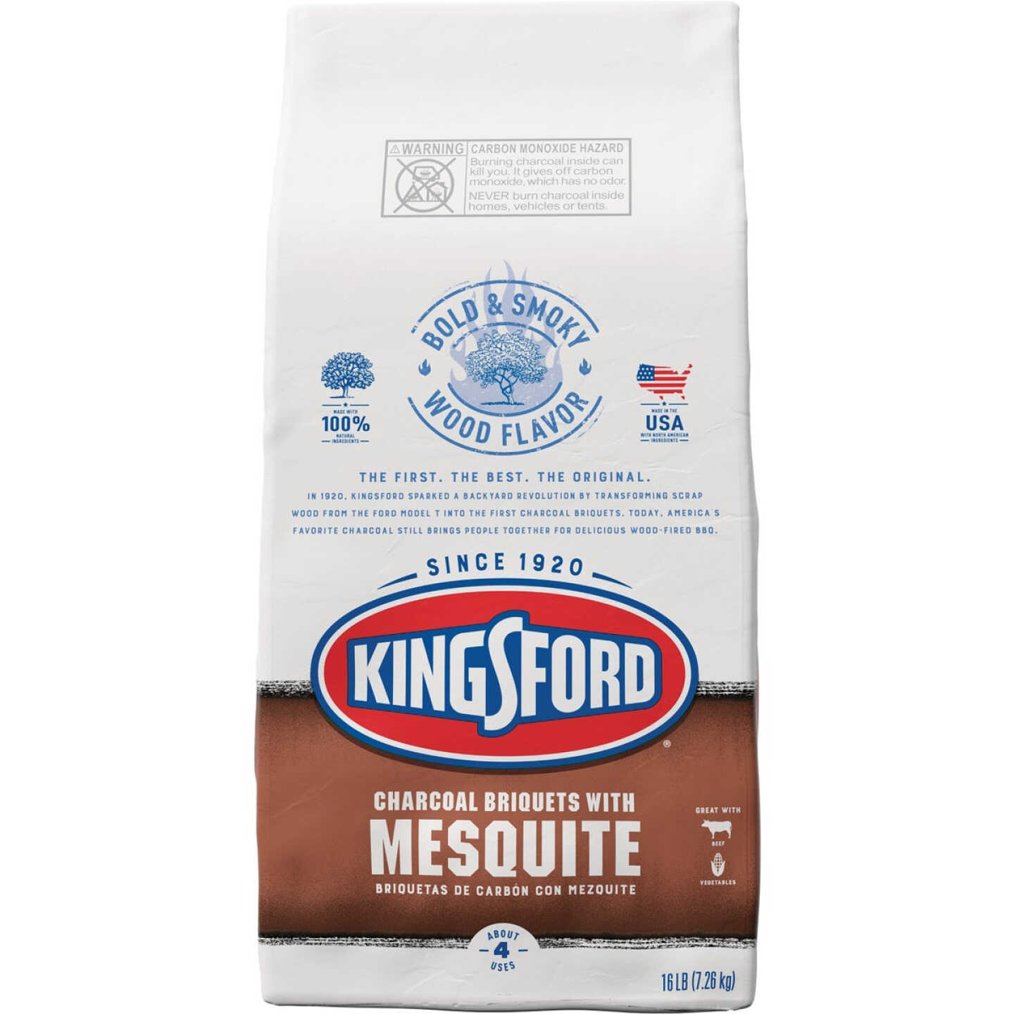 Kingsford 16 Lb. Mesquite Briquets Charcoal Image 1