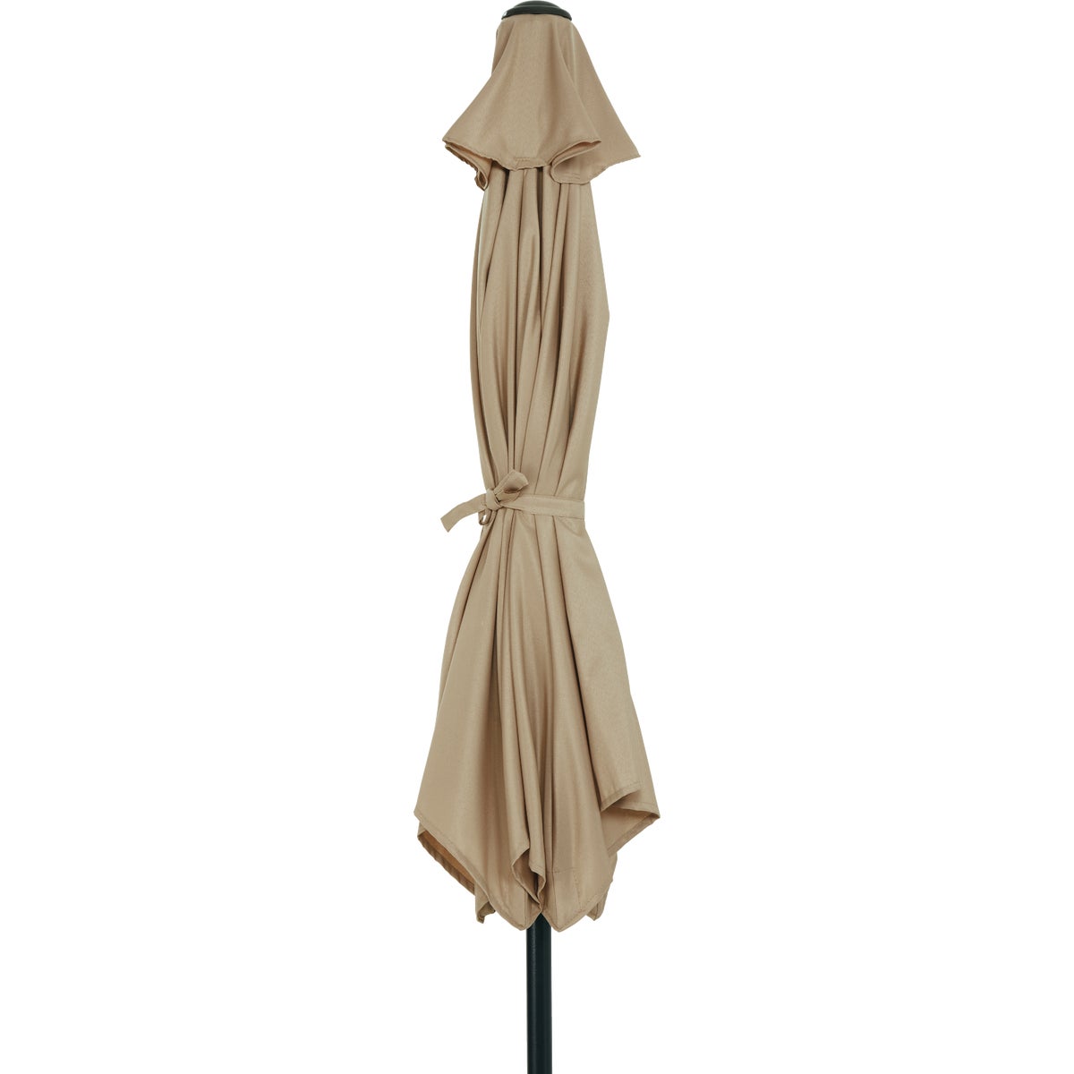 9 Ft. Aluminum Tilt/Crank Tan Patio Umbrella - PFAS Free Image 5
