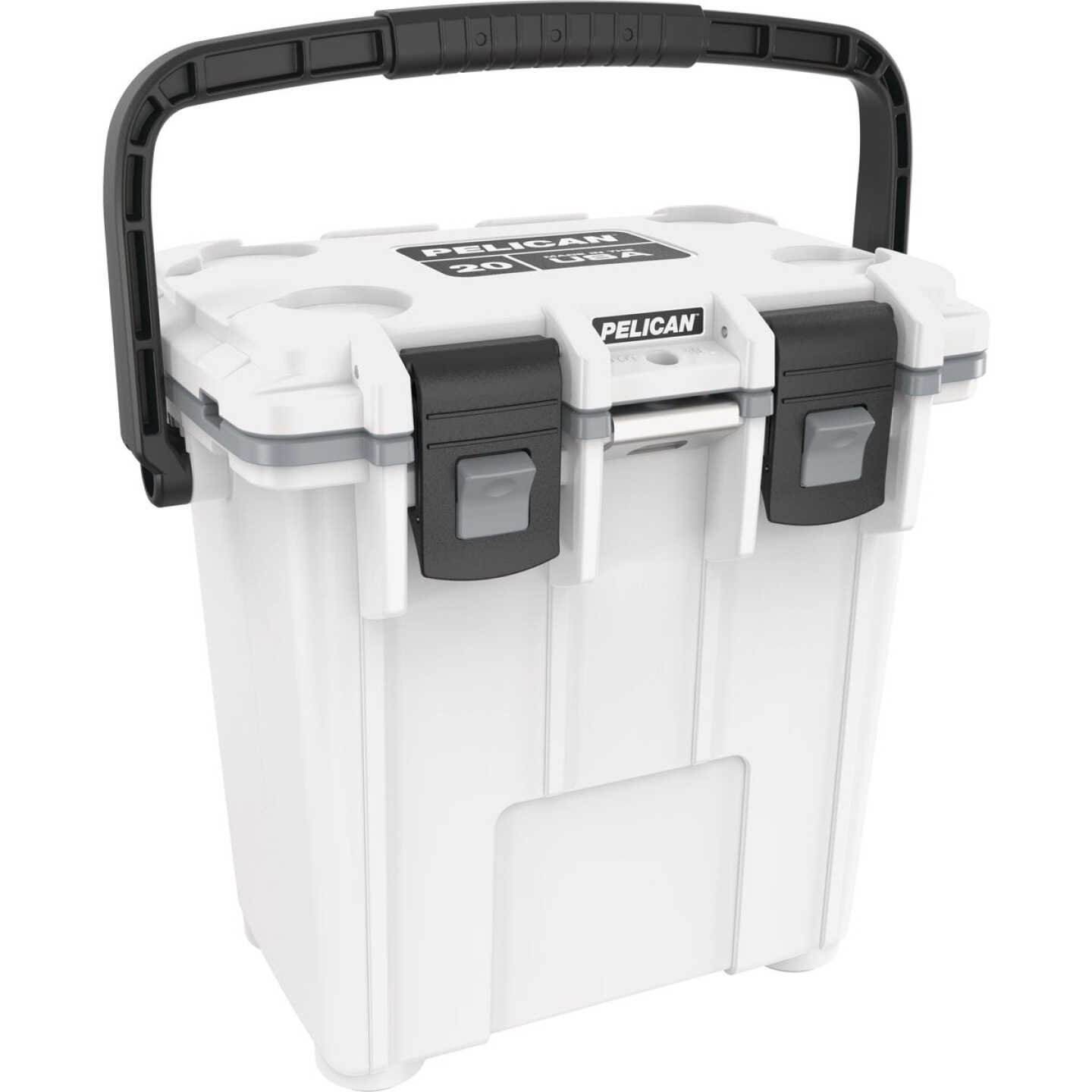 Pelican Elite 20 Qt. Cooler, White & Gray Image 1