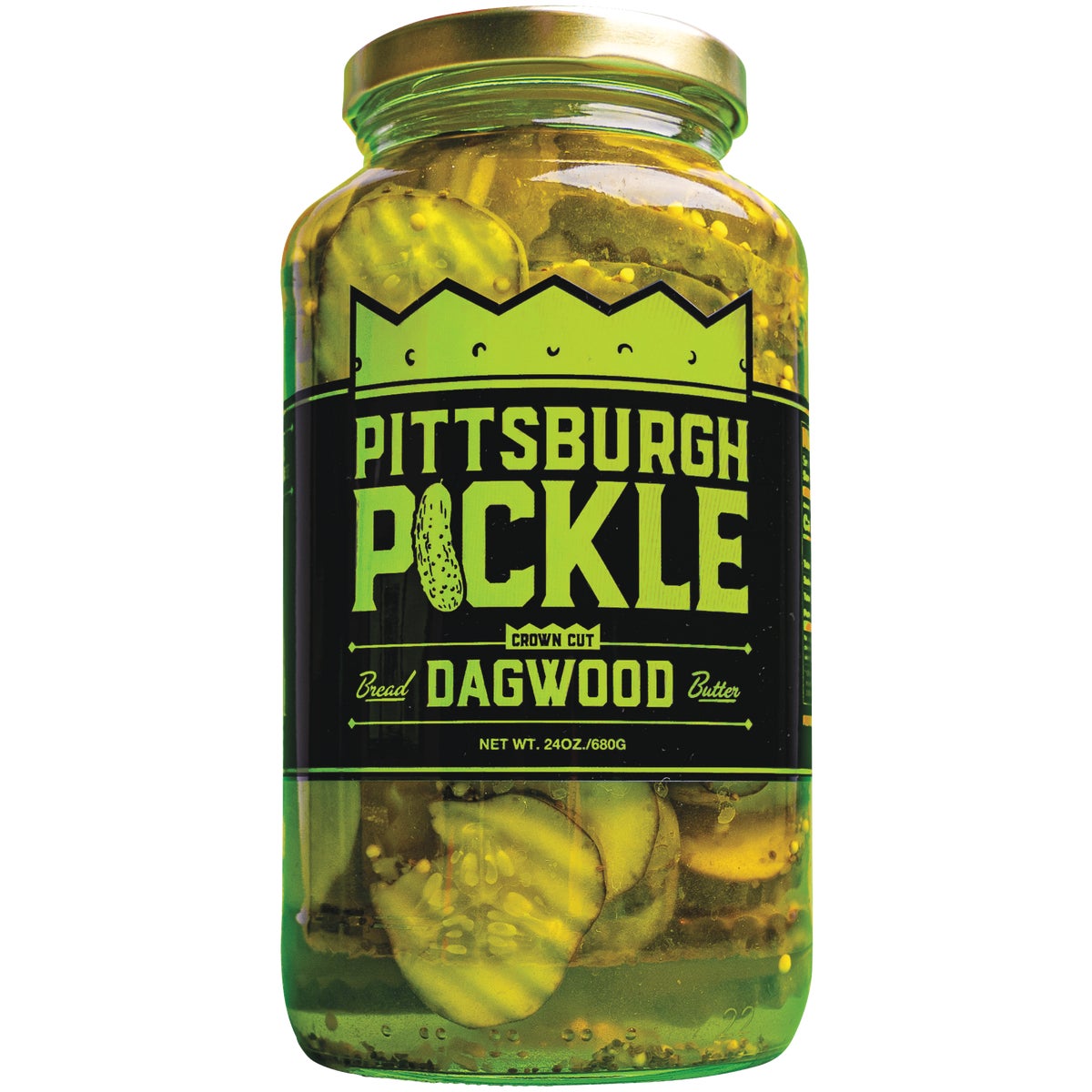 Pittsburgh Pickle Company Dagwood 24 Oz. Pickle Chips