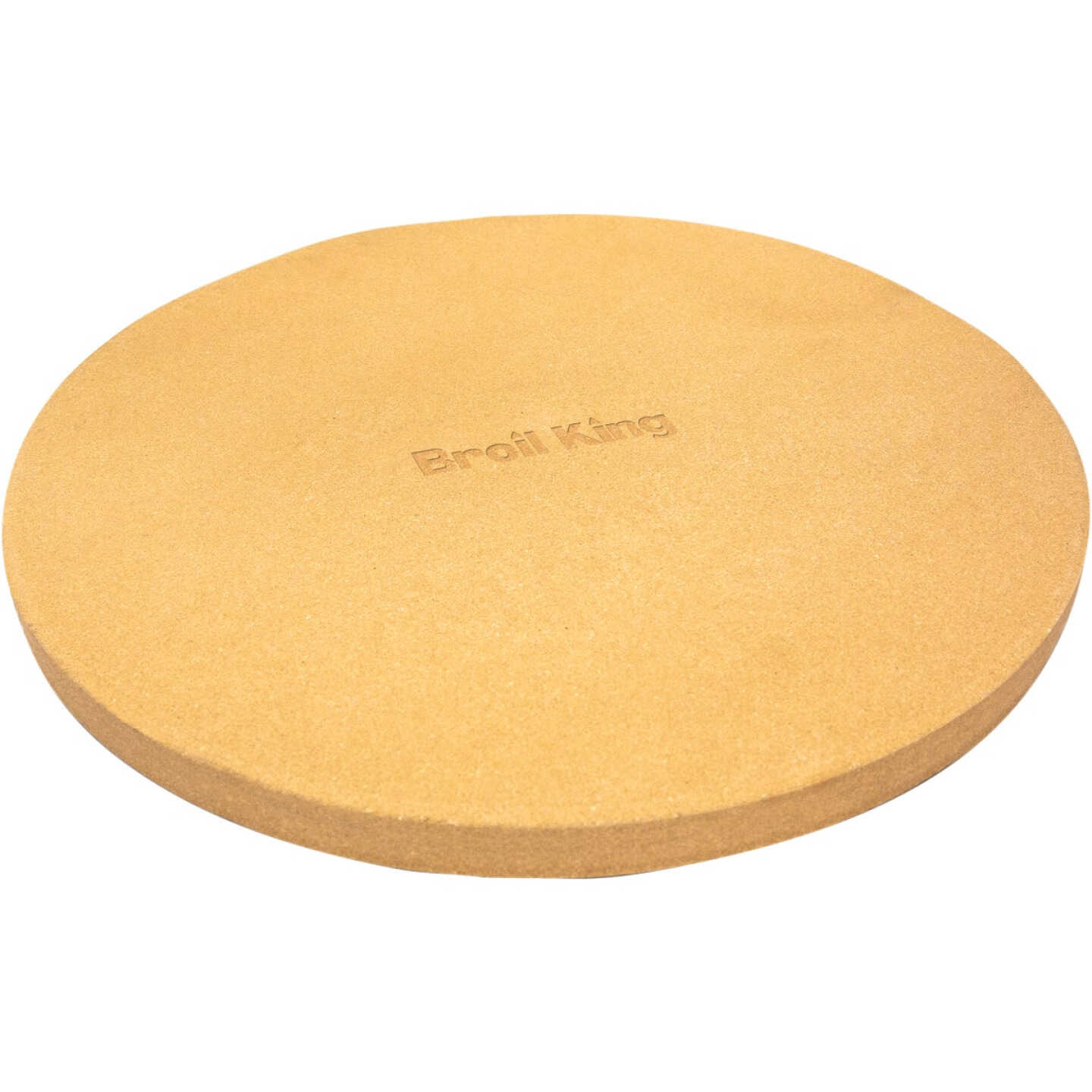 Broil King 15 In. Ceramic Composite Extra Thick Grilling Pizza Stone Image 1