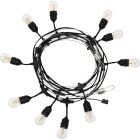 Holiday Bright Lights Belle Luci 10-Bulb S14 Warm White Double Filament LED Patio Lights Image 1