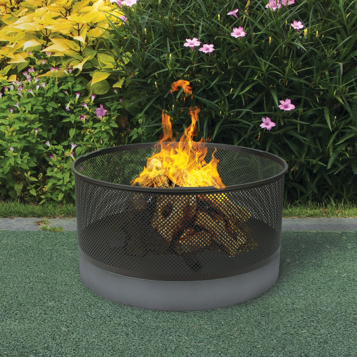 Bond Lomita 30 In. Round Steel Wood Fire Pit Image 2