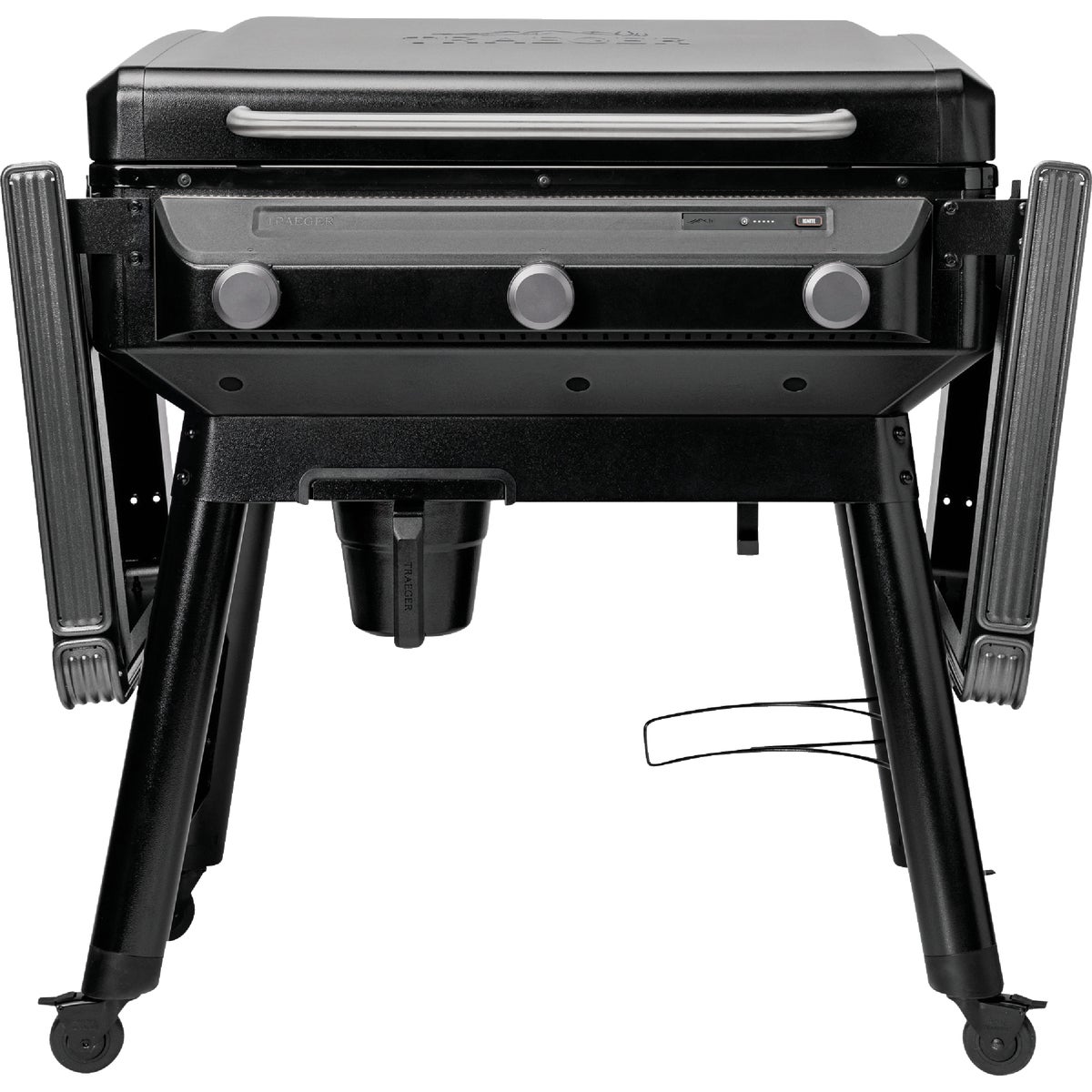 Traeger Flatrock 3-Burner Propane Gas Griddle Flat Top Grill, Black Image 6