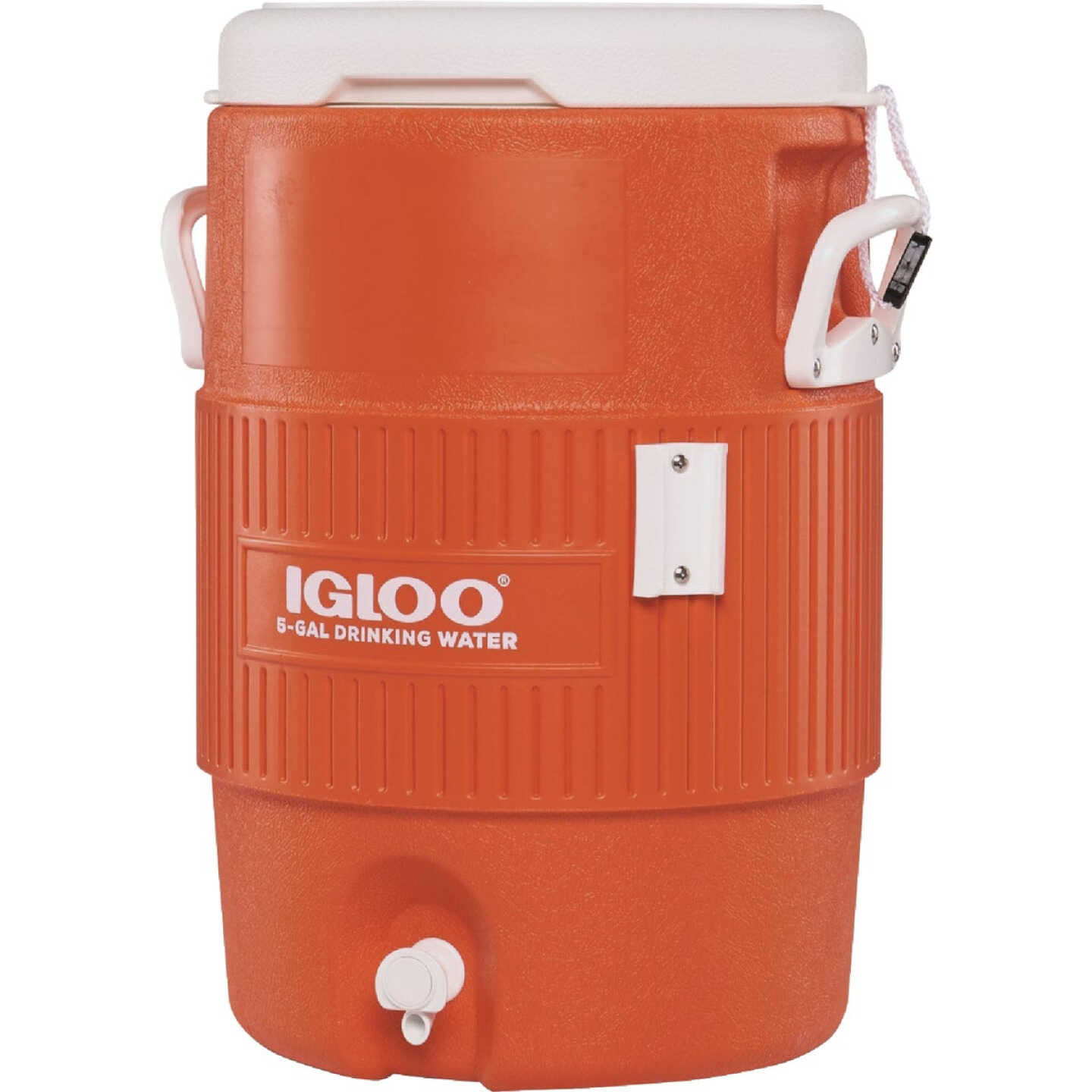 Igloo 5 Gal. Orange Seat Top Water Jug Image 1