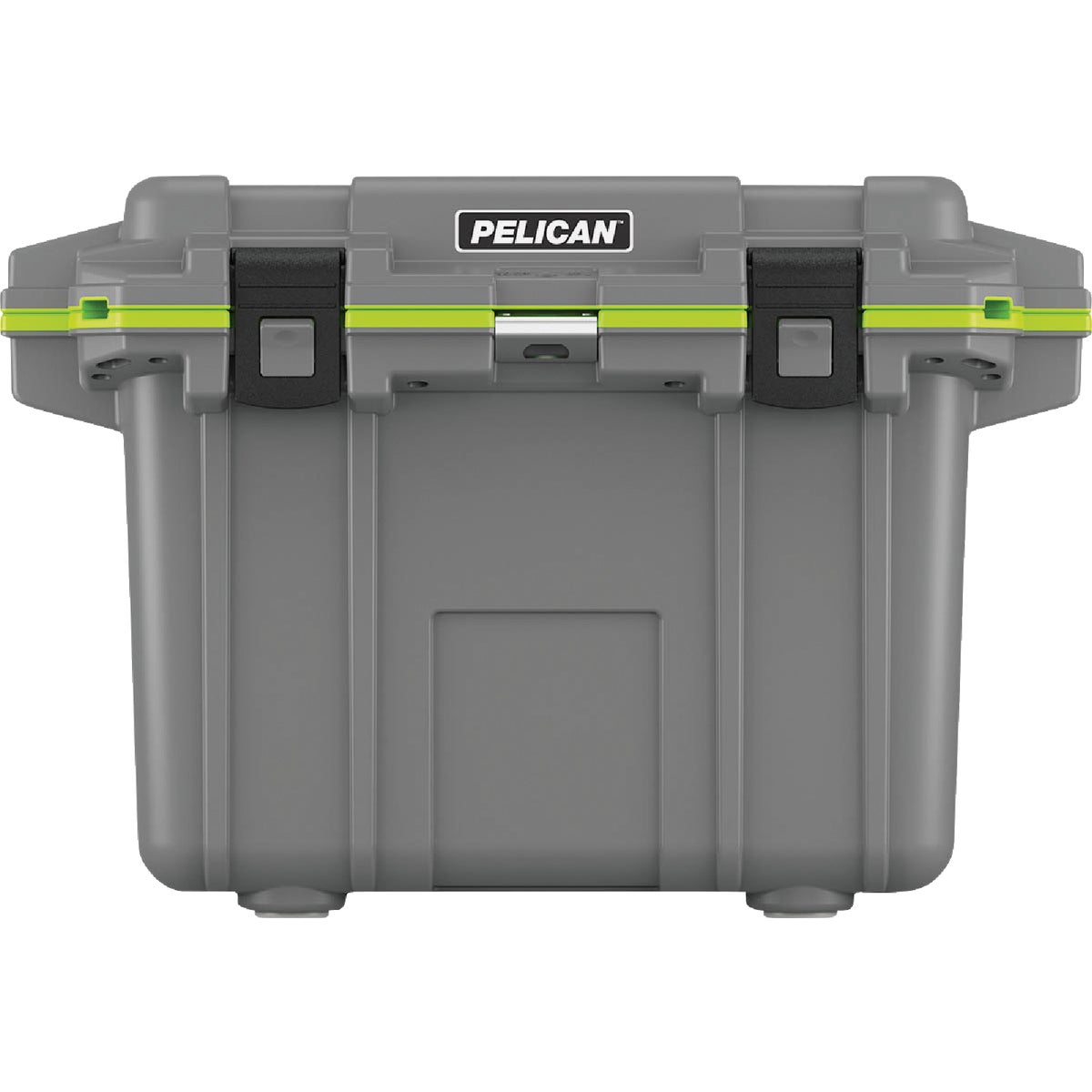 Pelican Elite 50 Qt. Cooler, Dark Gray & Green Image 2
