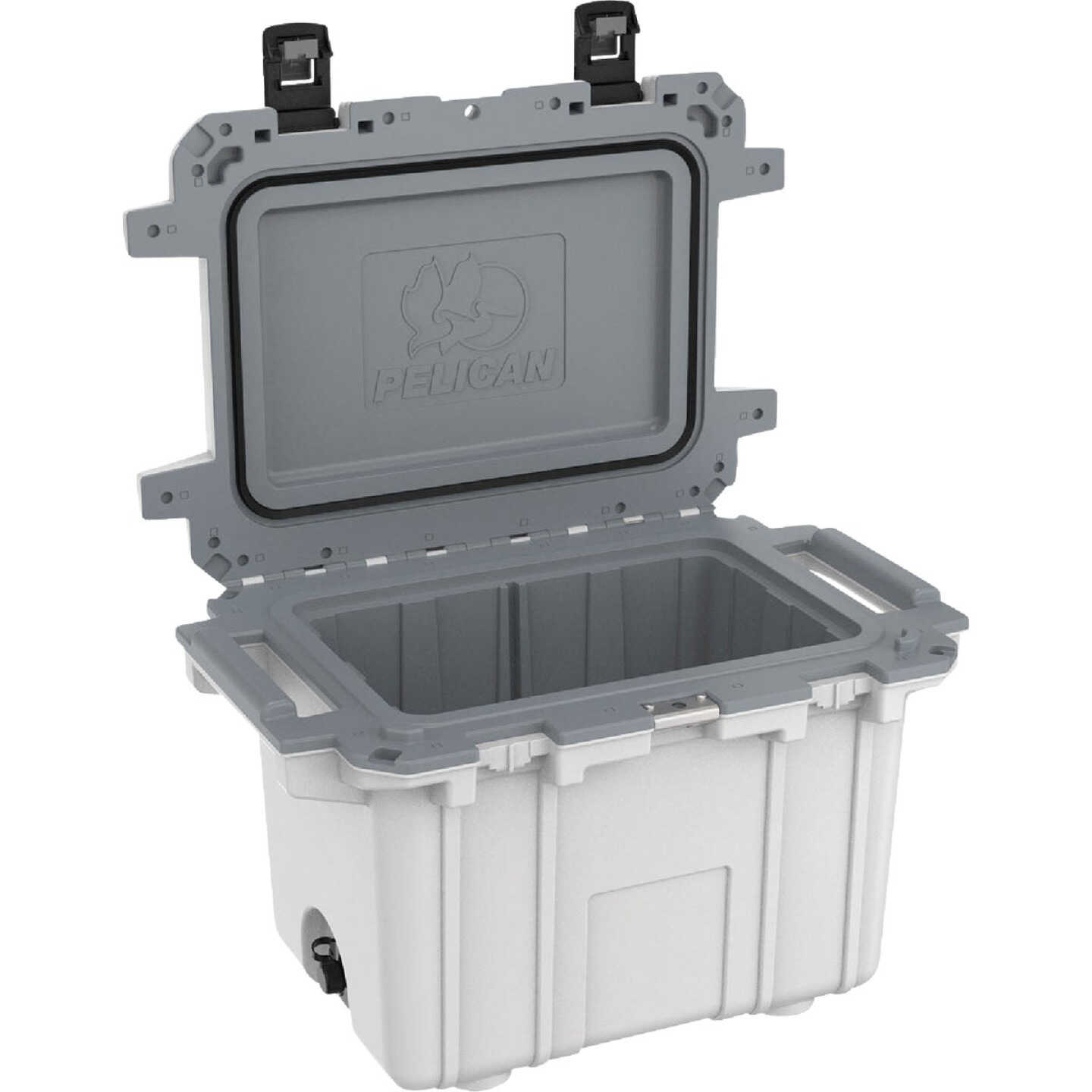 Pelican Elite 50 Qt. Cooler, White & Gray Image 3