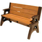 Convert A Bench 58 In. L Gen 2 XL Espresso Foldable Bench Image 1