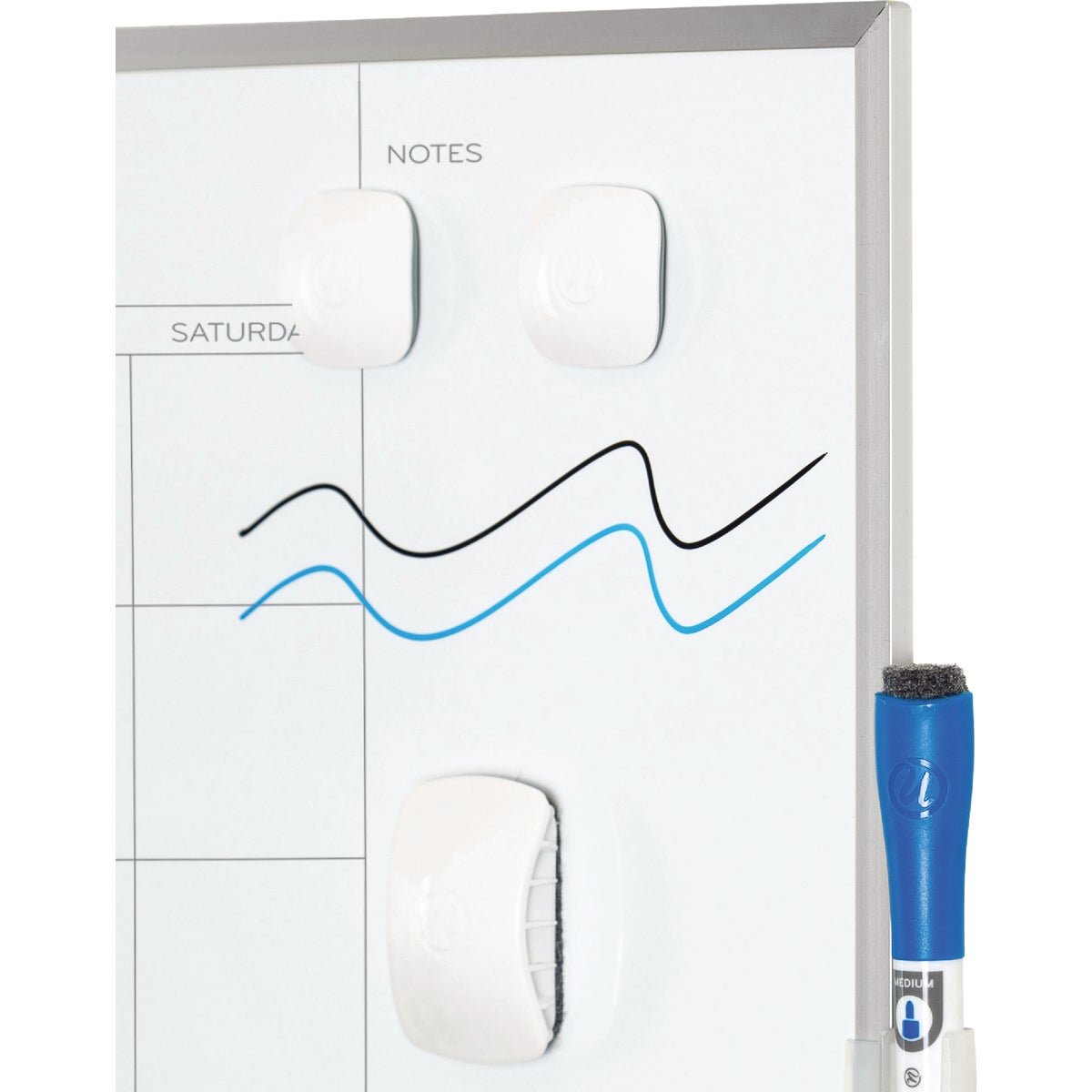 U Brands 16 In. x 20 In. Magnetic Calendar Dry-Erase Board Image 6