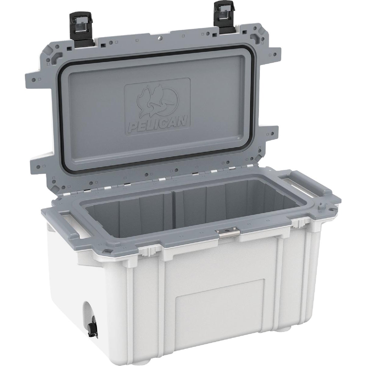 Pelican Elite 70 Qt. Cooler, White & Gray Image 3
