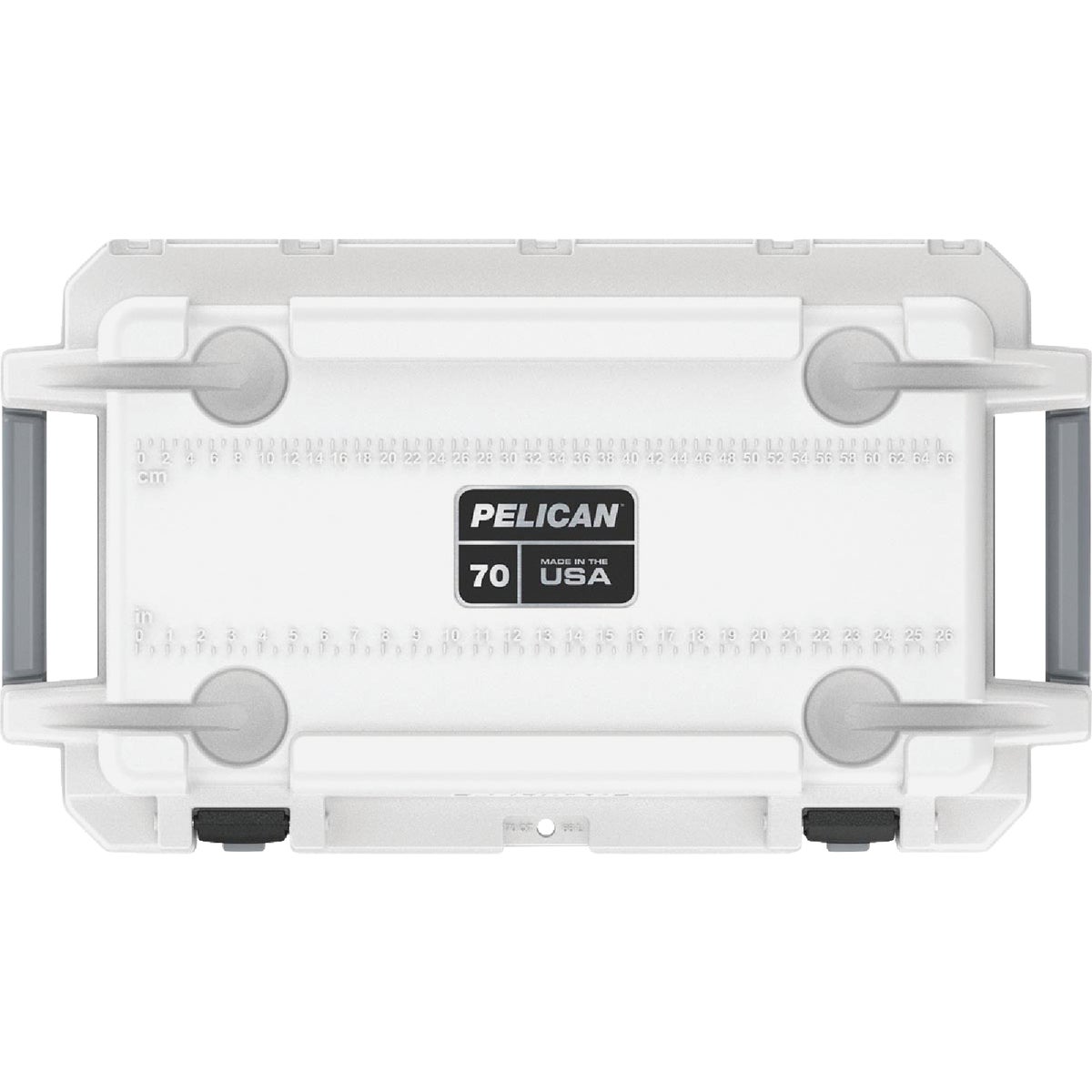 Pelican Elite 70 Qt. Cooler, White & Gray Image 4