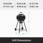 Broil King Crown 22.5 In. Advanced Kettle Grill Image 3