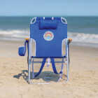 Salt Life 4-Position High Seat Back Pack Beach Chair Image 2