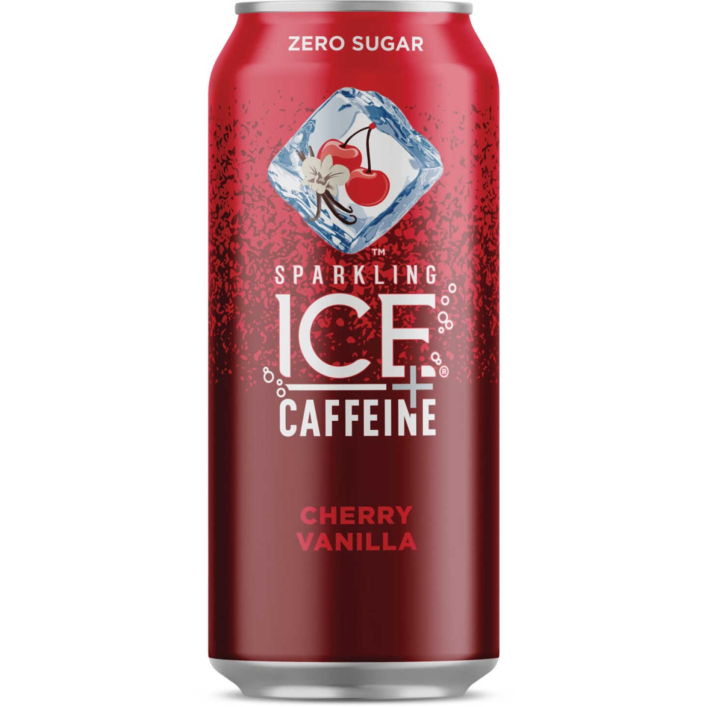 Sparkling Ice 16 Oz. Sparkling Water + Caffeine, Cherry Vanilla Image 1