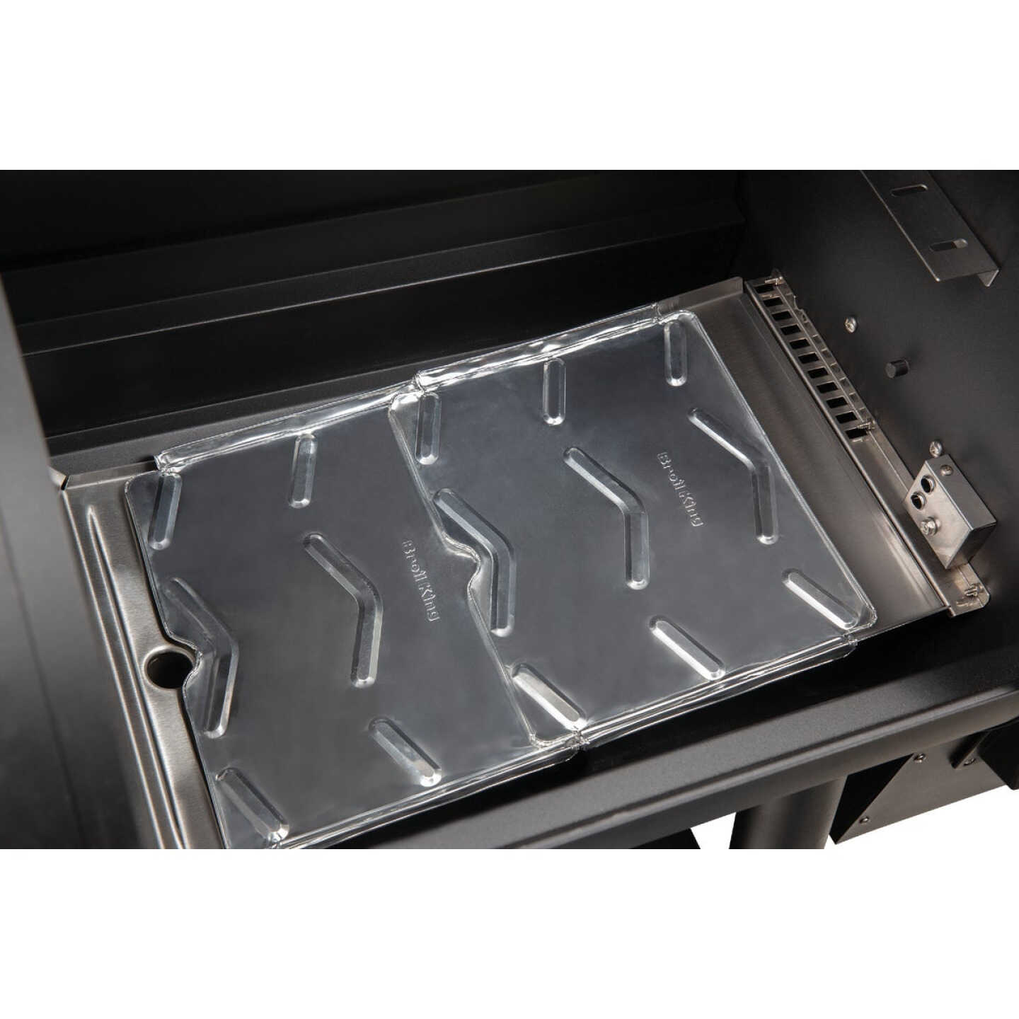 Broil King 10.5 In. x 12 In. Aluminum Pellet Grill Drip Pan Liner Image 3