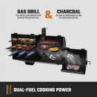 Oklahoma Joe's Canyon Combo Charcoal/Gas Smoker & Grill Image 4