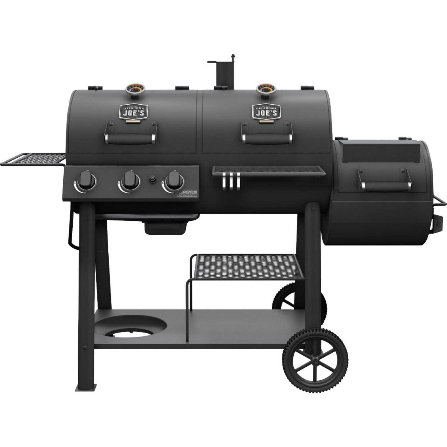 Oklahoma Joe's Canyon Combo Charcoal/Gas Smoker & Grill Image 1