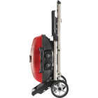 Napoleon TravelQ 285X Portable Propane Gas Grill/Griddle with Scissor Cart, Red Image 4