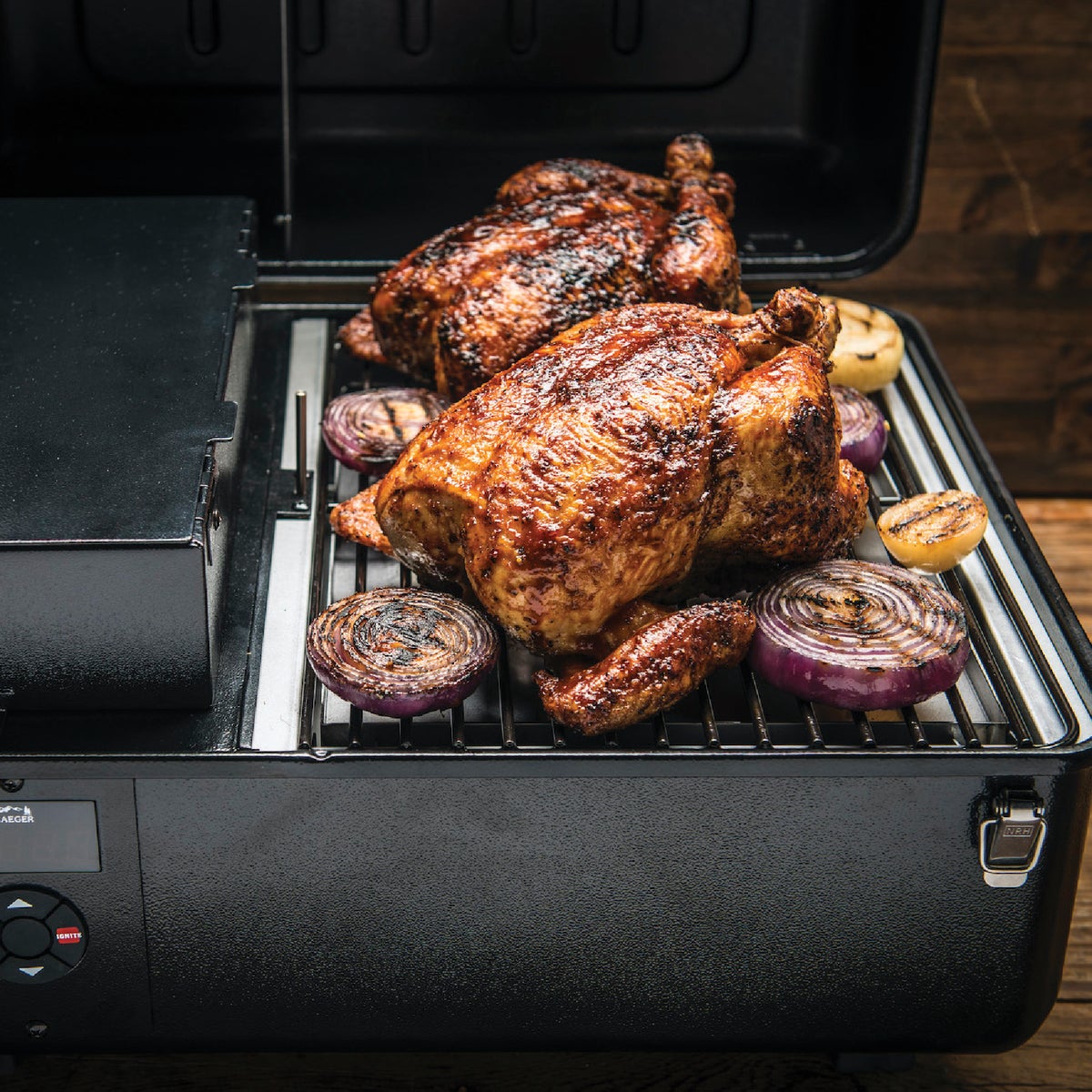 Traeger Ranger Portable Wood Pellet Grill, Black Image 3