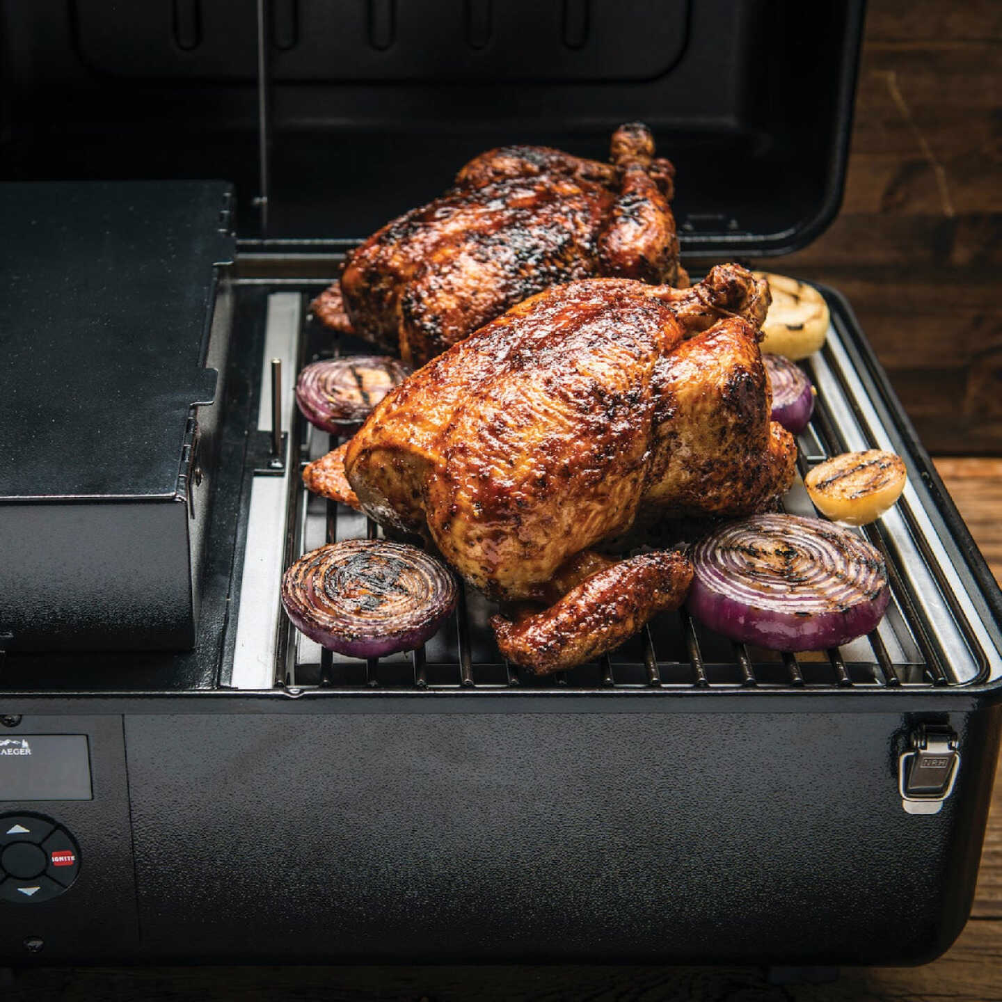 Traeger Ranger Portable Wood Pellet Grill, Black Image 3