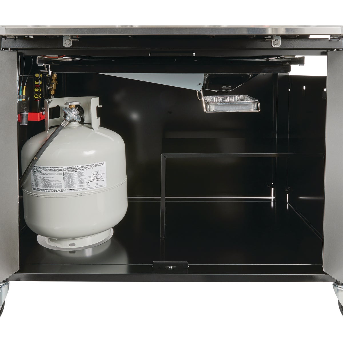 Weber Genesis SPX-435 4-Burner Liquid Propane Gas Grill, Stainless Steel Image 17