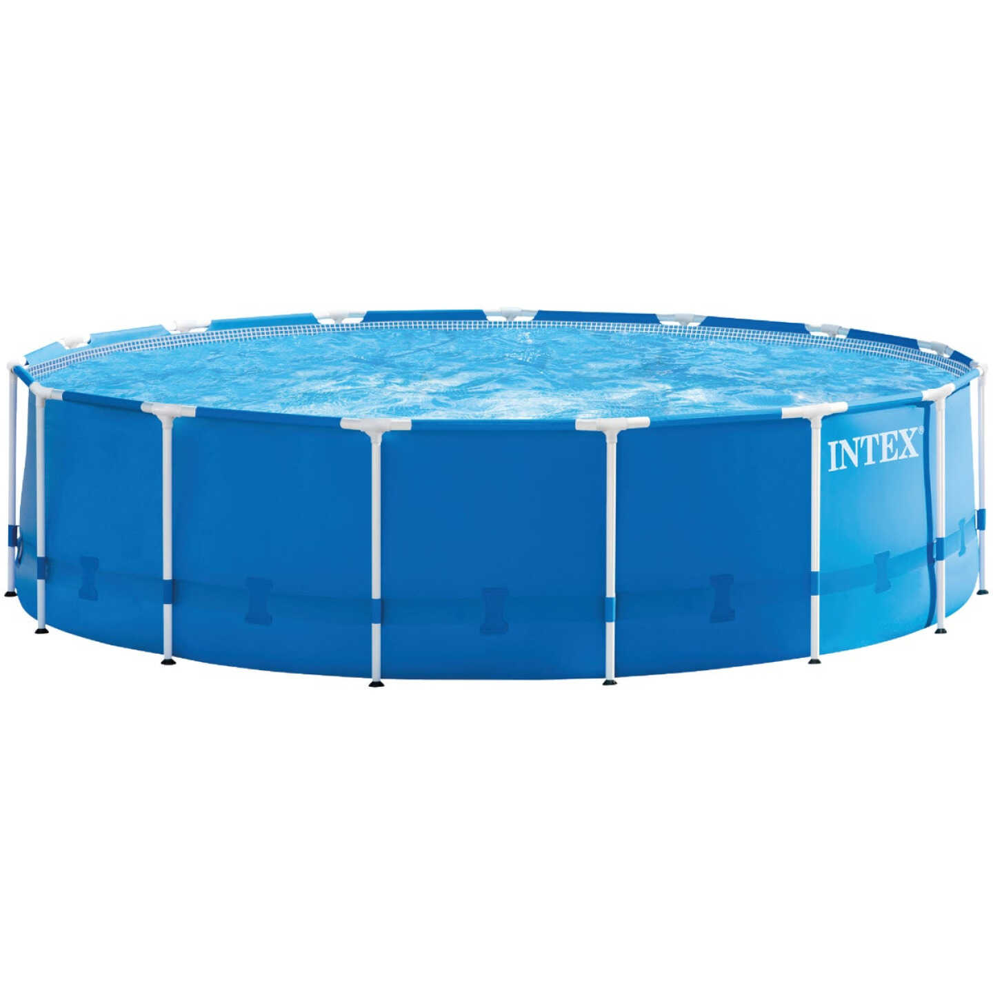 Intex 48 In. D. x 15 Ft. Dia. Metal Frame Pool Image 1