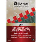 Home Impressions Red 100-Bulb Micro 5MM Mini LED Light Set Image 2