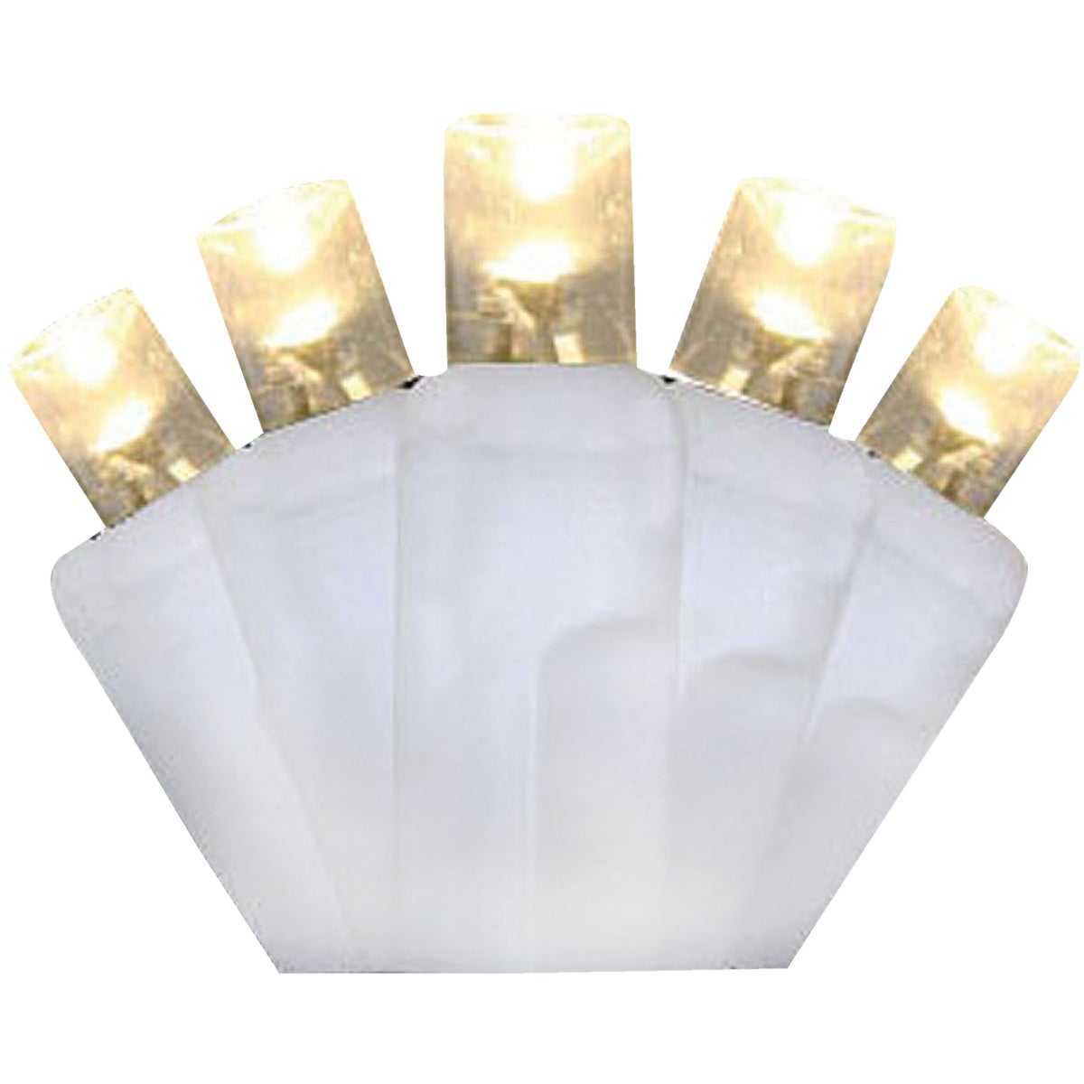 Home Impressions Warm White 200-Bulb Micro 5MM Mini LED Light Set with White Wire Image 1