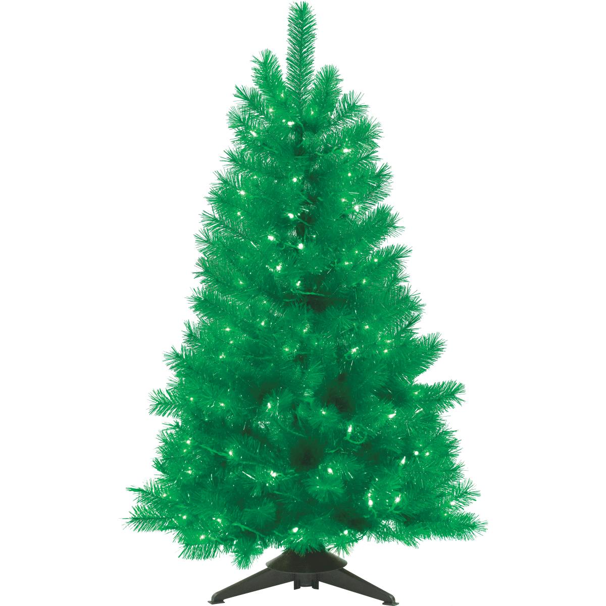 GREEN TRAN CLEAR LT TREE