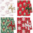 Paper Images Traditional 40 In. Christmas Gift Wrapping Paper Image 1