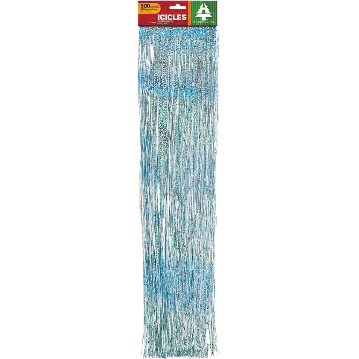 Holiday Trims 500-Strand Silver Icicles