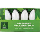 Home Impressions C9 White Ceramic 125V Replacement Light Bulb (4-Pack) Image 2