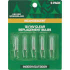 Home Impressions Mini Clear 12V/14V Replacement Light Bulb (5-Pack) Image 2