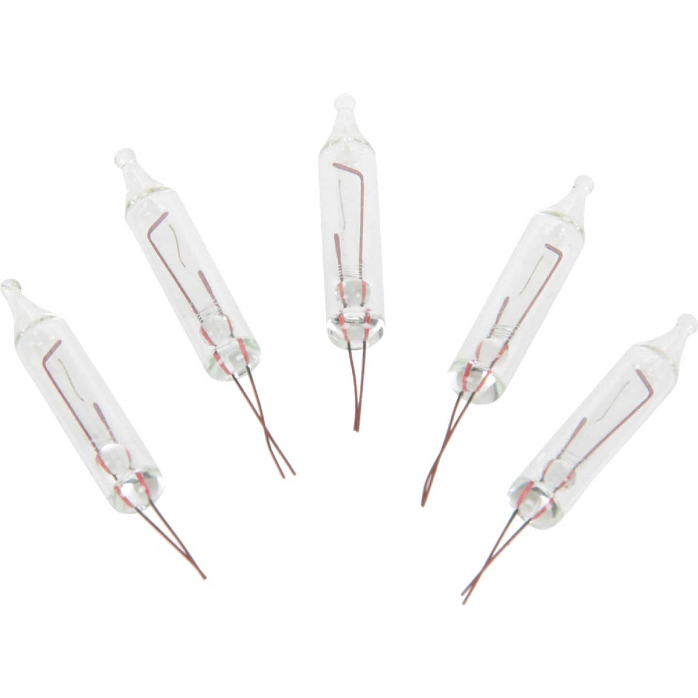 Home Impressions Mini Clear 12V/14V Replacement Light Bulb (5-Pack) Image 1