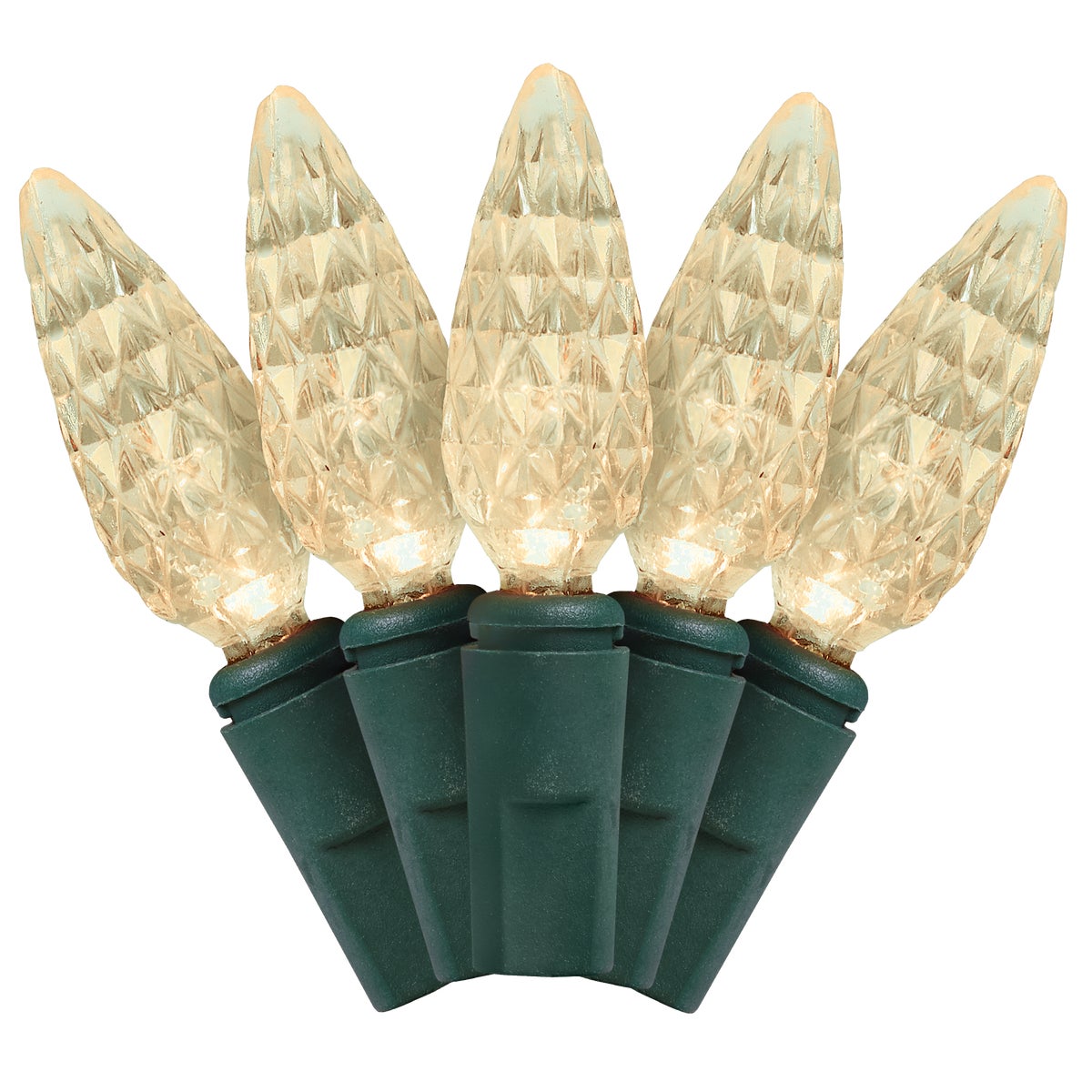 Home Impressions Warm White 210-Bulb C6 LED Light Set