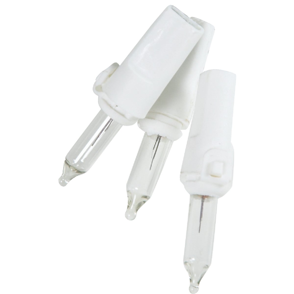 J Hofert Clear 150-Bulb Heavy-Duty Mini Incandescent Icicle Light Set with White Wire Image 1