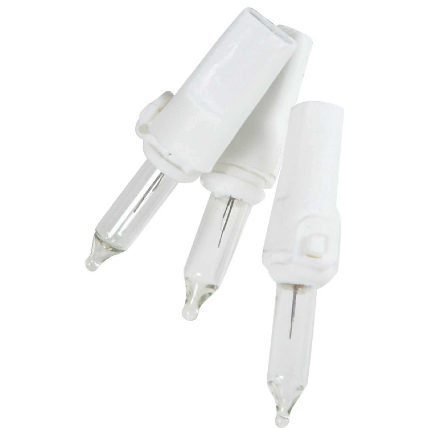 J Hofert Clear 150-Bulb Heavy-Duty Mini Incandescent Icicle Light Set with White Wire Image 1