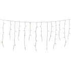 J Hofert Clear 150-Bulb Heavy-Duty Mini Incandescent Icicle Light Set with White Wire Image 2